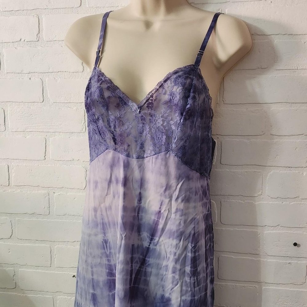 Y2k Lavender Tie Dye Nightgown